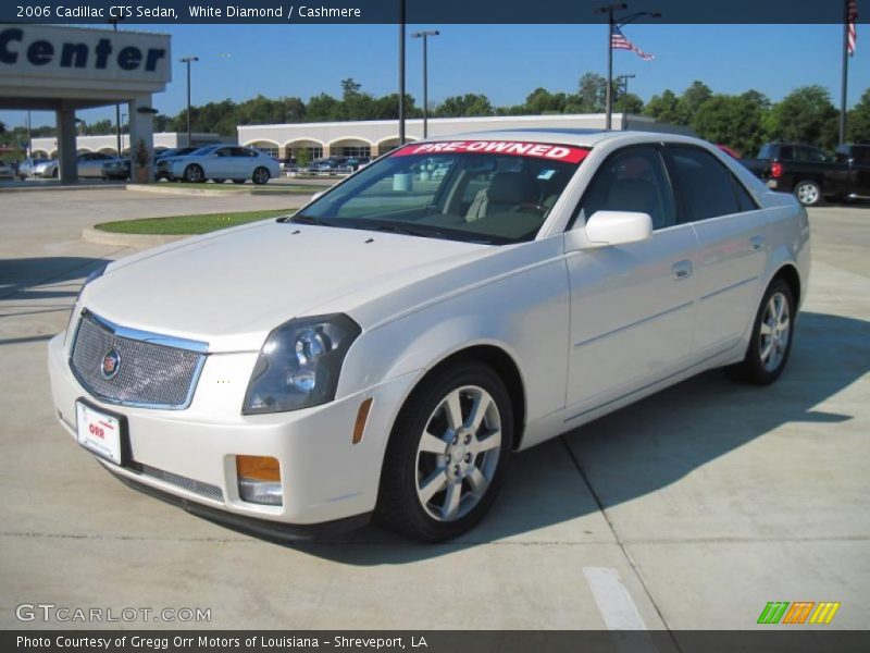 White Diamond / Cashmere 2006 Cadillac CTS Sedan