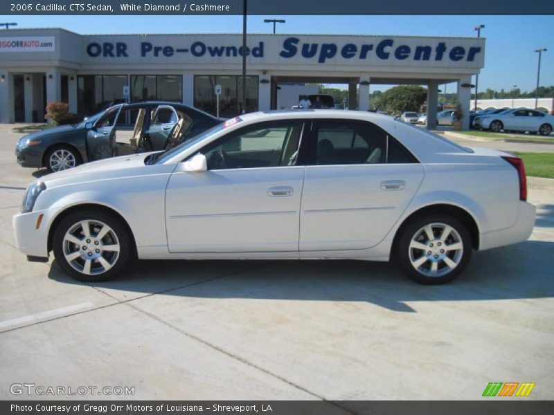 White Diamond / Cashmere 2006 Cadillac CTS Sedan