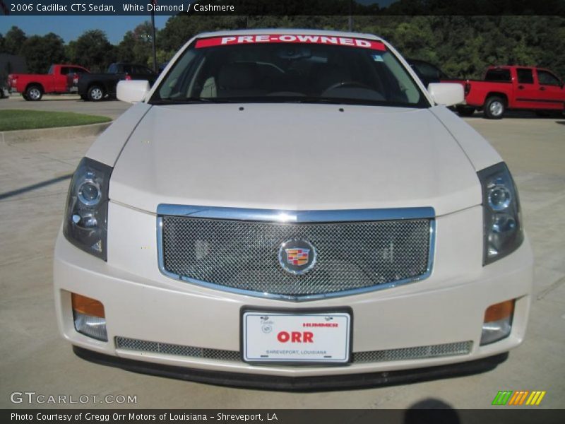 White Diamond / Cashmere 2006 Cadillac CTS Sedan