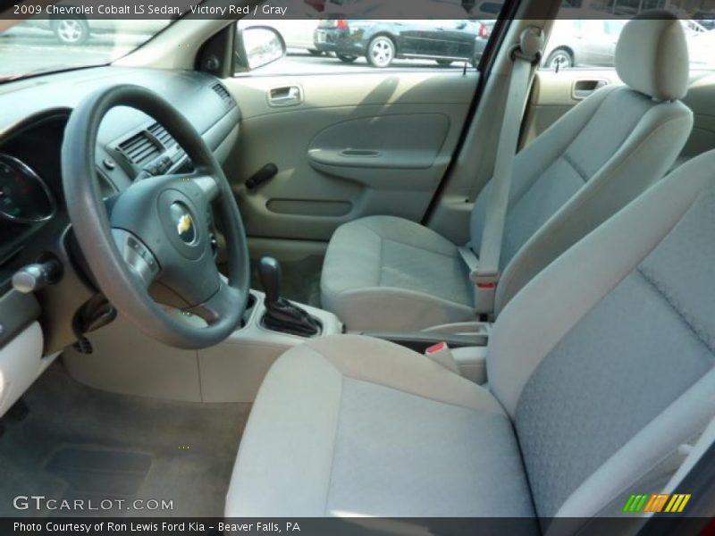 Victory Red / Gray 2009 Chevrolet Cobalt LS Sedan