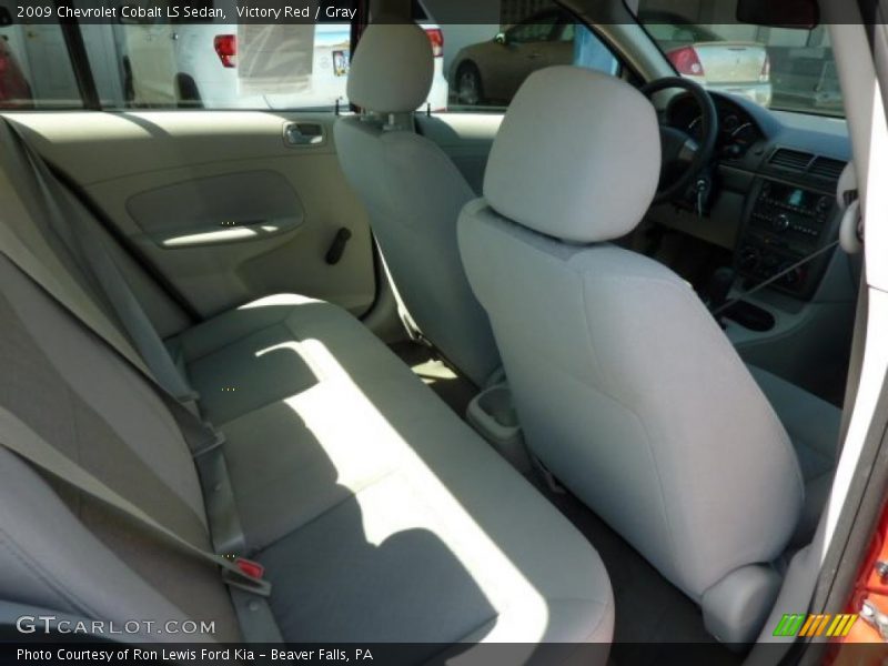 Victory Red / Gray 2009 Chevrolet Cobalt LS Sedan