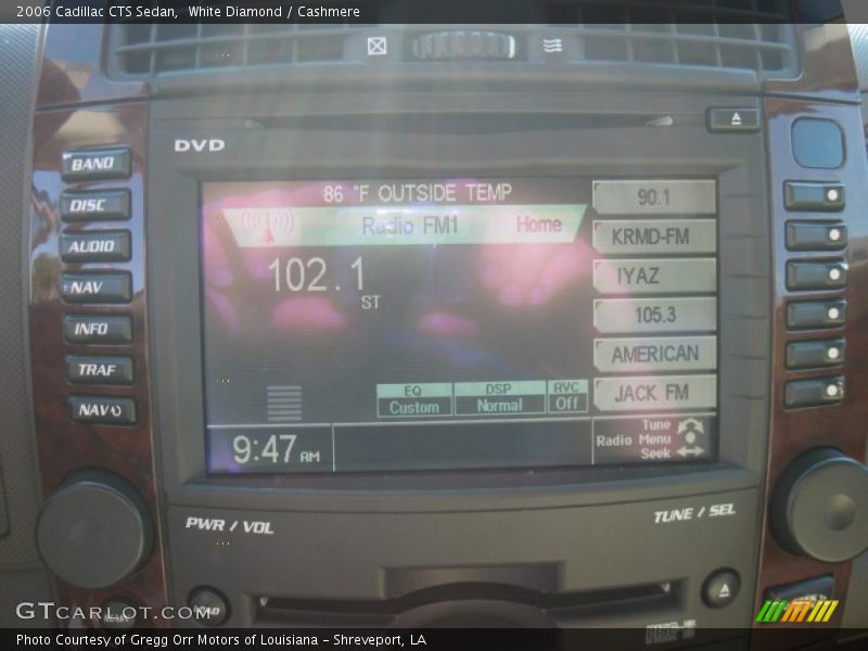 White Diamond / Cashmere 2006 Cadillac CTS Sedan