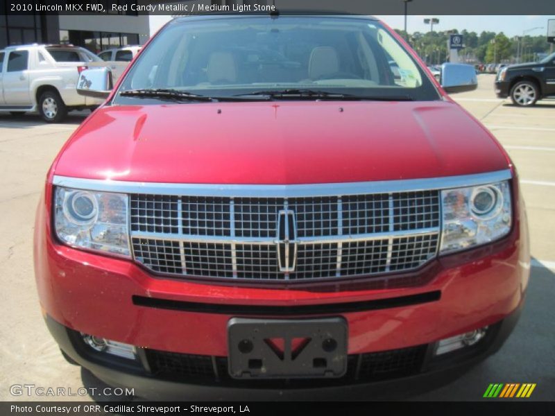 Red Candy Metallic / Medium Light Stone 2010 Lincoln MKX FWD