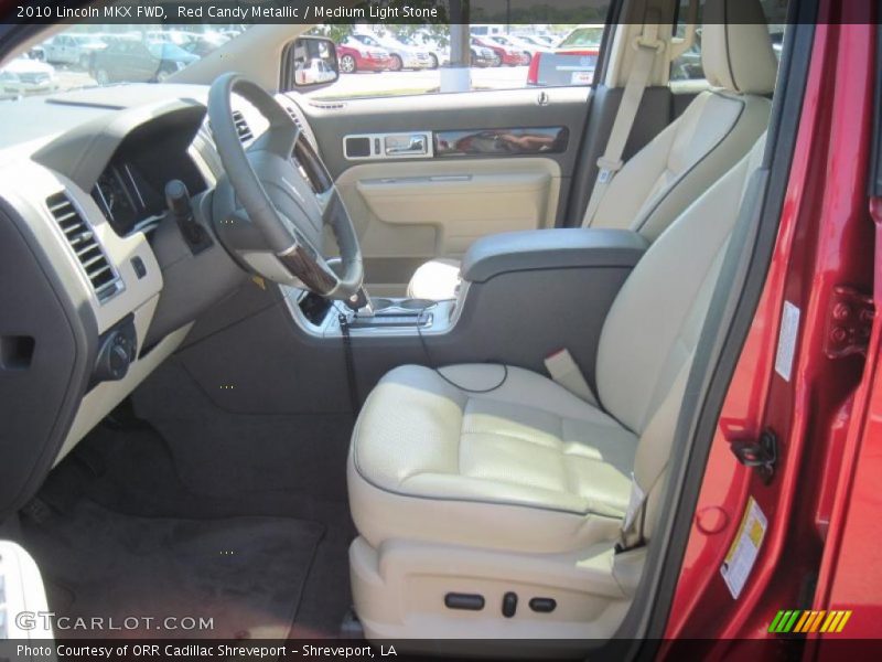 Red Candy Metallic / Medium Light Stone 2010 Lincoln MKX FWD