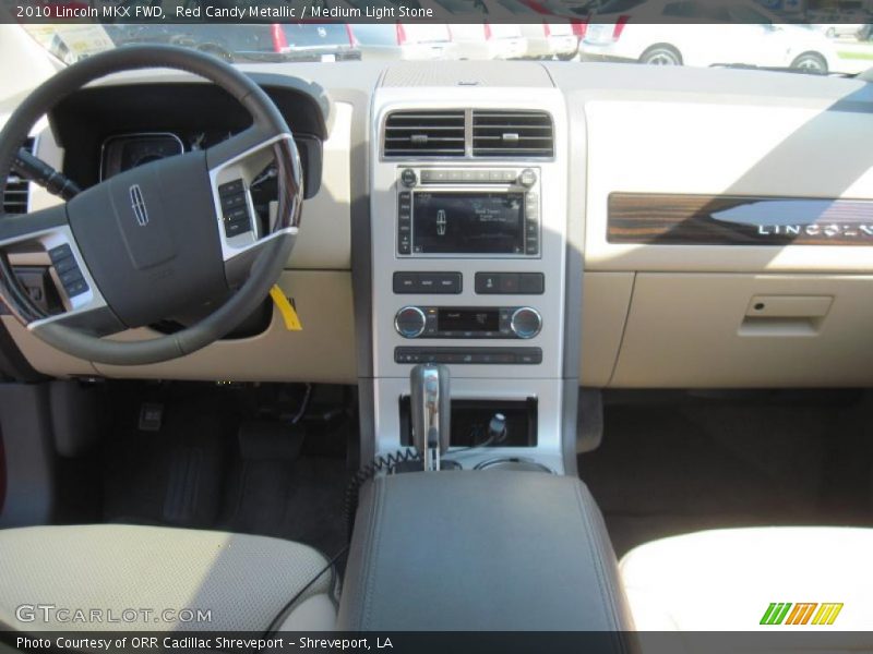 Red Candy Metallic / Medium Light Stone 2010 Lincoln MKX FWD