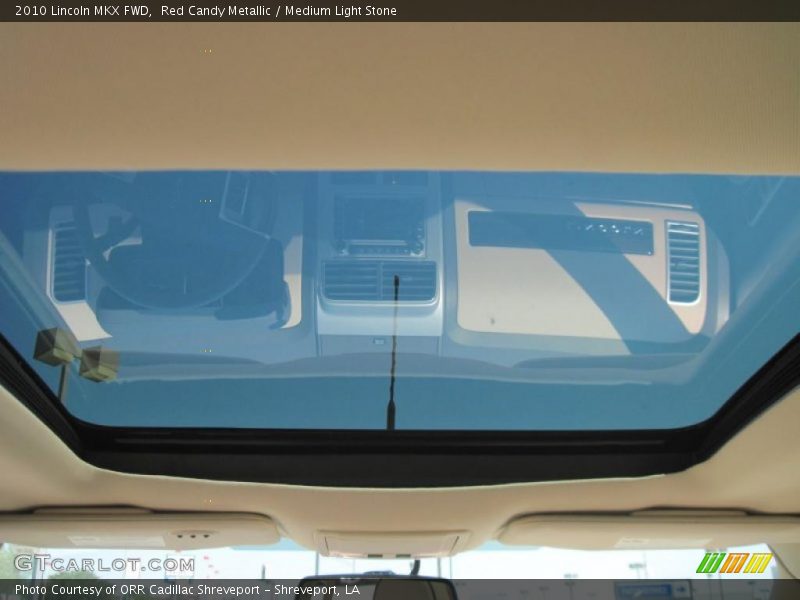 Red Candy Metallic / Medium Light Stone 2010 Lincoln MKX FWD