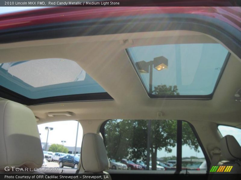 Red Candy Metallic / Medium Light Stone 2010 Lincoln MKX FWD