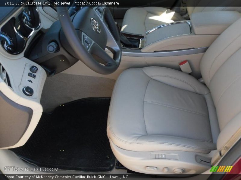 Red Jewel Tintcoat / Cocoa/Cashmere 2011 Buick LaCrosse CXL