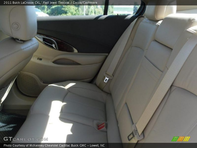 Red Jewel Tintcoat / Cocoa/Cashmere 2011 Buick LaCrosse CXL