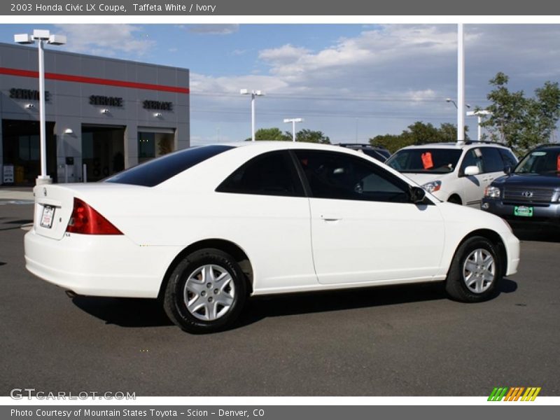 Taffeta White / Ivory 2003 Honda Civic LX Coupe