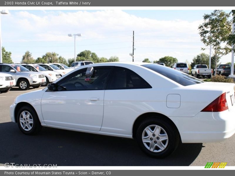 Taffeta White / Ivory 2003 Honda Civic LX Coupe