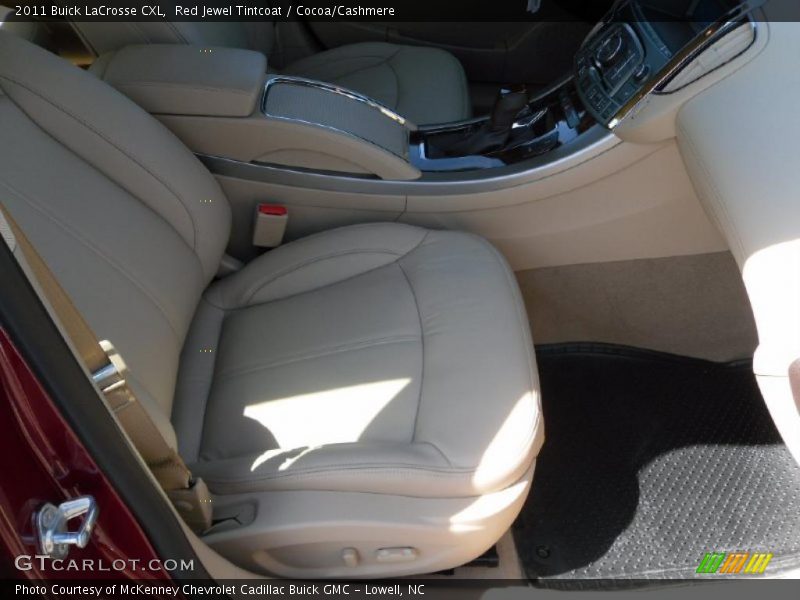 Red Jewel Tintcoat / Cocoa/Cashmere 2011 Buick LaCrosse CXL