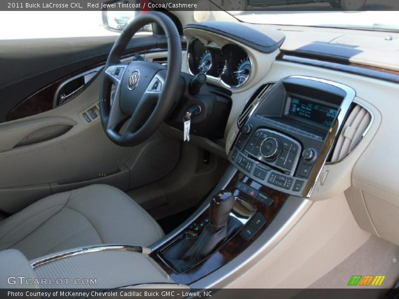 Red Jewel Tintcoat / Cocoa/Cashmere 2011 Buick LaCrosse CXL