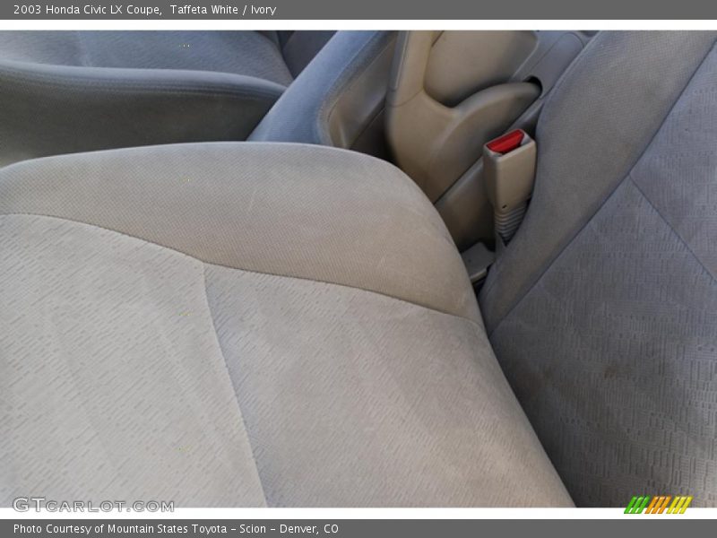 Taffeta White / Ivory 2003 Honda Civic LX Coupe