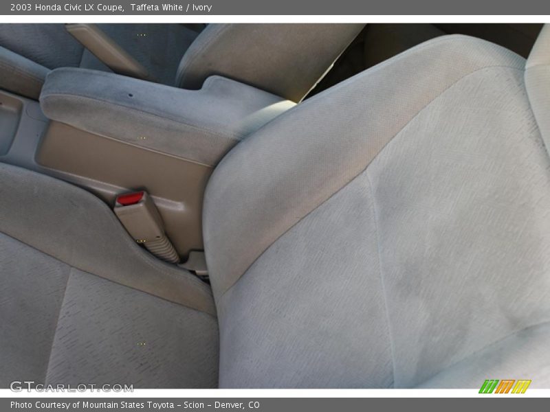 Taffeta White / Ivory 2003 Honda Civic LX Coupe