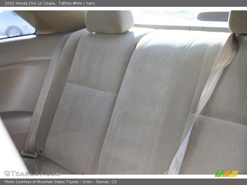 Taffeta White / Ivory 2003 Honda Civic LX Coupe