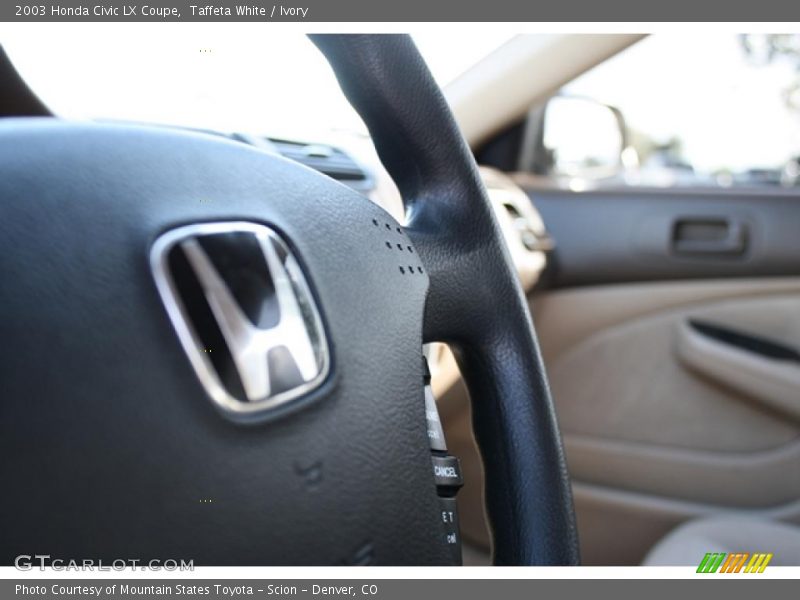 Taffeta White / Ivory 2003 Honda Civic LX Coupe