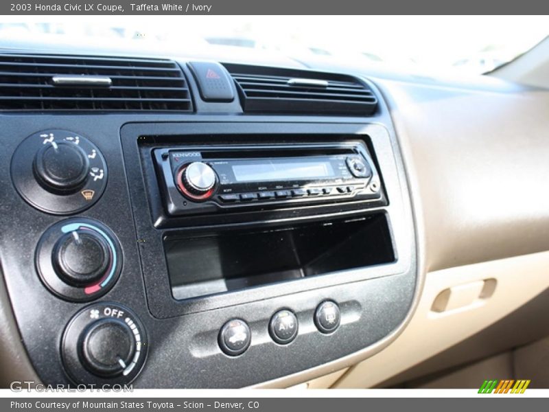 Taffeta White / Ivory 2003 Honda Civic LX Coupe
