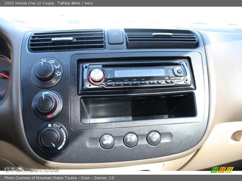 Taffeta White / Ivory 2003 Honda Civic LX Coupe