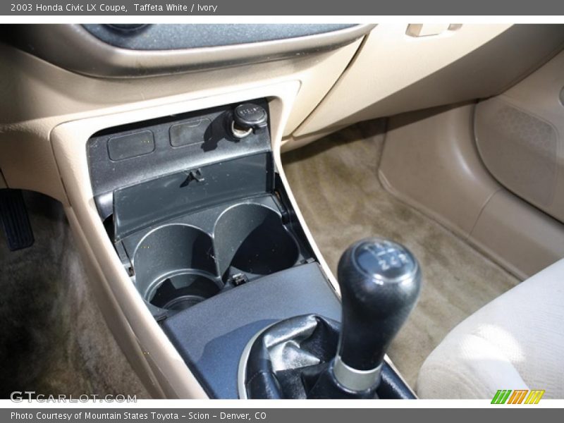 Taffeta White / Ivory 2003 Honda Civic LX Coupe
