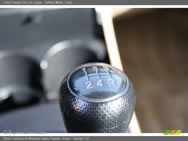 Taffeta White / Ivory 2003 Honda Civic LX Coupe