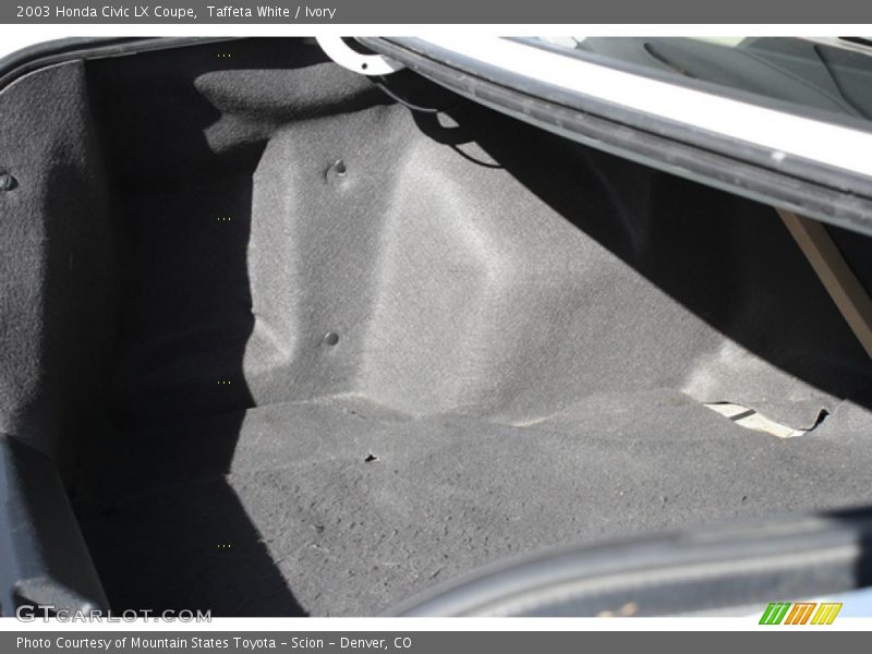 Taffeta White / Ivory 2003 Honda Civic LX Coupe