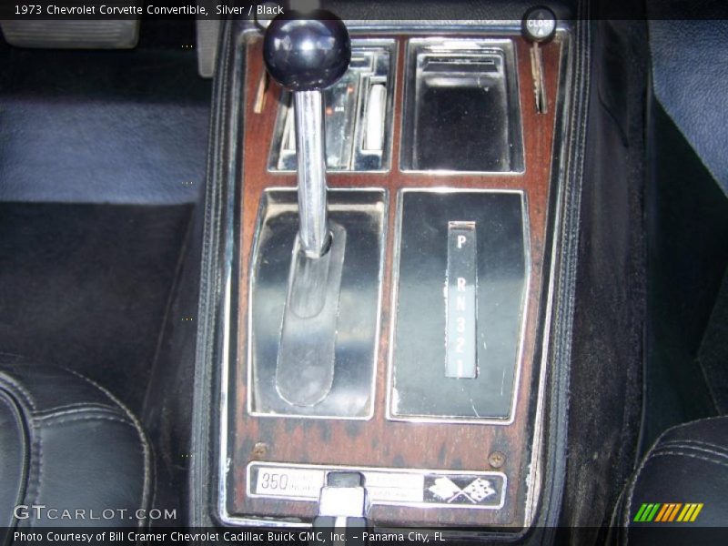 Silver / Black 1973 Chevrolet Corvette Convertible