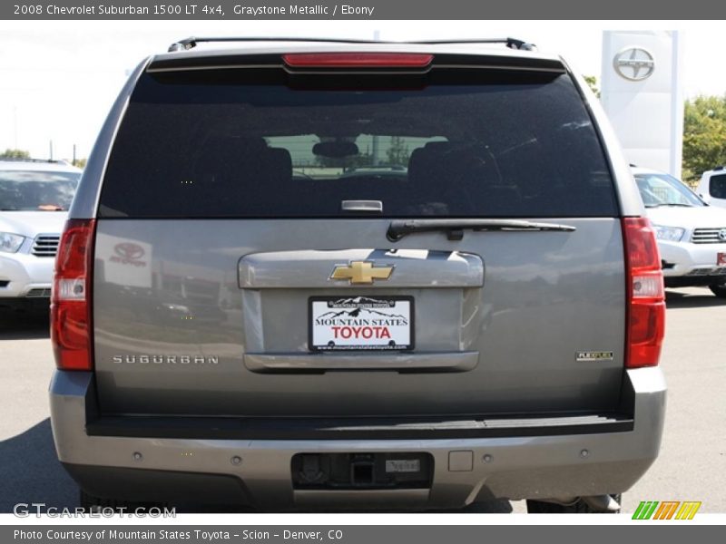 Graystone Metallic / Ebony 2008 Chevrolet Suburban 1500 LT 4x4