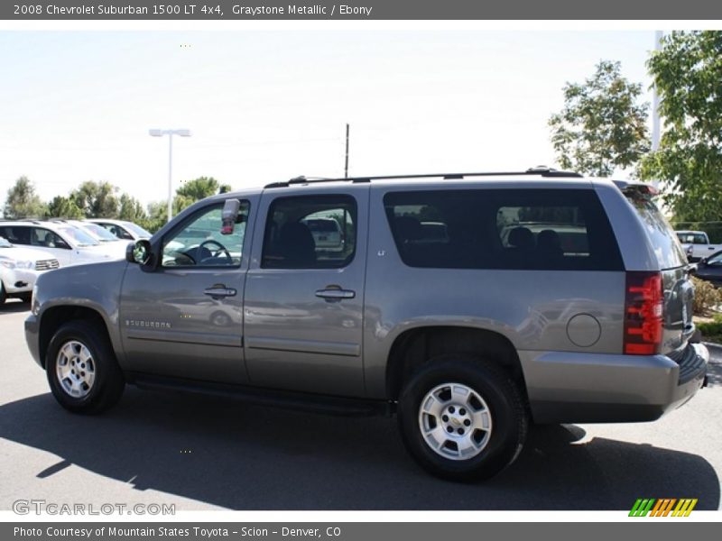 Graystone Metallic / Ebony 2008 Chevrolet Suburban 1500 LT 4x4
