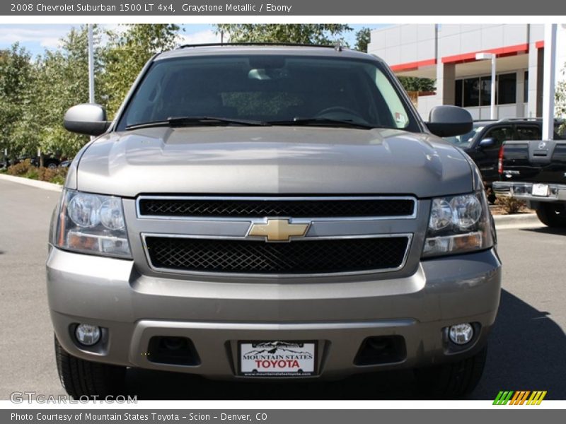 Graystone Metallic / Ebony 2008 Chevrolet Suburban 1500 LT 4x4