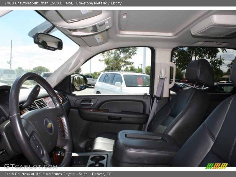 Graystone Metallic / Ebony 2008 Chevrolet Suburban 1500 LT 4x4