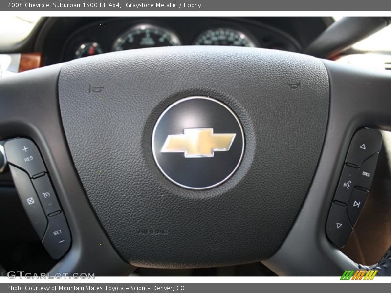Graystone Metallic / Ebony 2008 Chevrolet Suburban 1500 LT 4x4