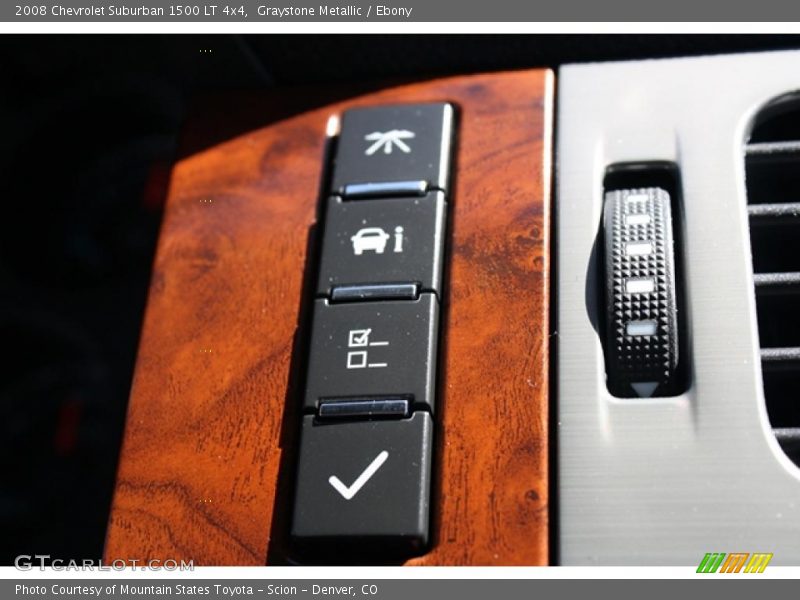 Graystone Metallic / Ebony 2008 Chevrolet Suburban 1500 LT 4x4