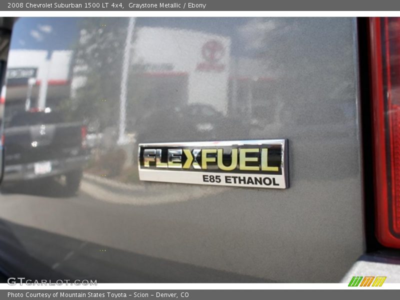 Graystone Metallic / Ebony 2008 Chevrolet Suburban 1500 LT 4x4