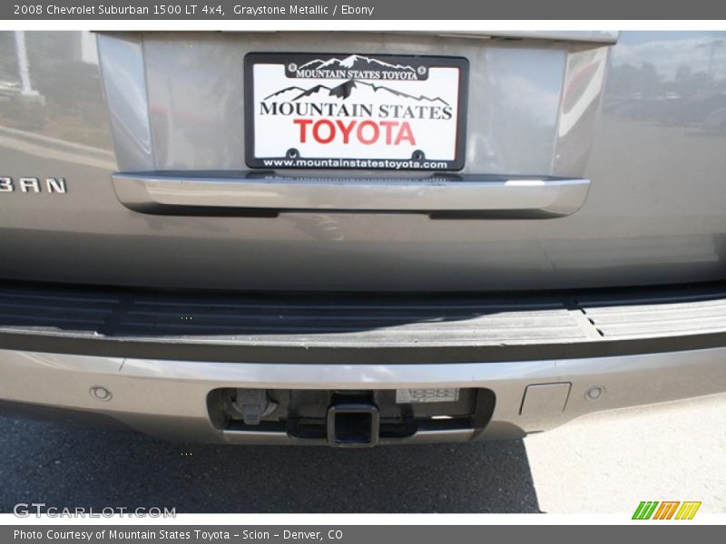 Graystone Metallic / Ebony 2008 Chevrolet Suburban 1500 LT 4x4
