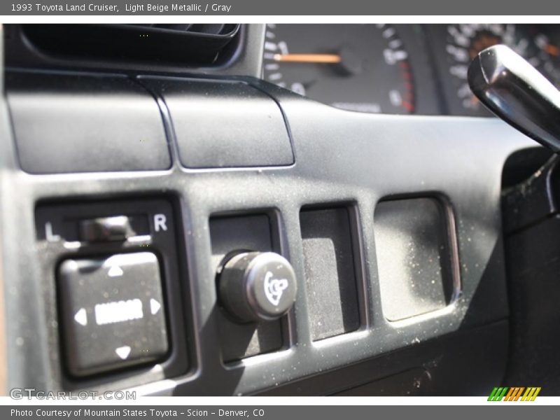 Light Beige Metallic / Gray 1993 Toyota Land Cruiser