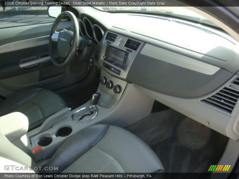 Silver Steel Metallic / Dark Slate Gray/Light Slate Gray 2008 Chrysler Sebring Touring Sedan