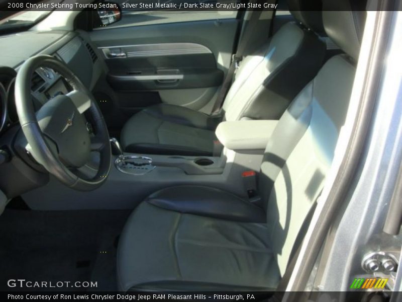 Silver Steel Metallic / Dark Slate Gray/Light Slate Gray 2008 Chrysler Sebring Touring Sedan