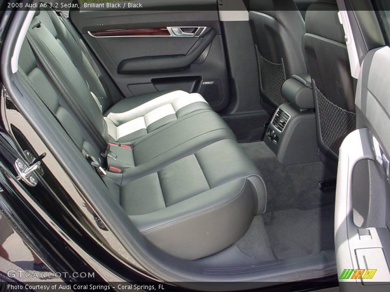 Brilliant Black / Black 2008 Audi A6 3.2 Sedan
