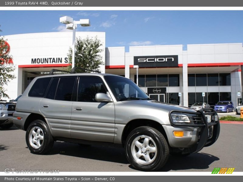 Quicksilver / Gray 1999 Toyota RAV4 4WD