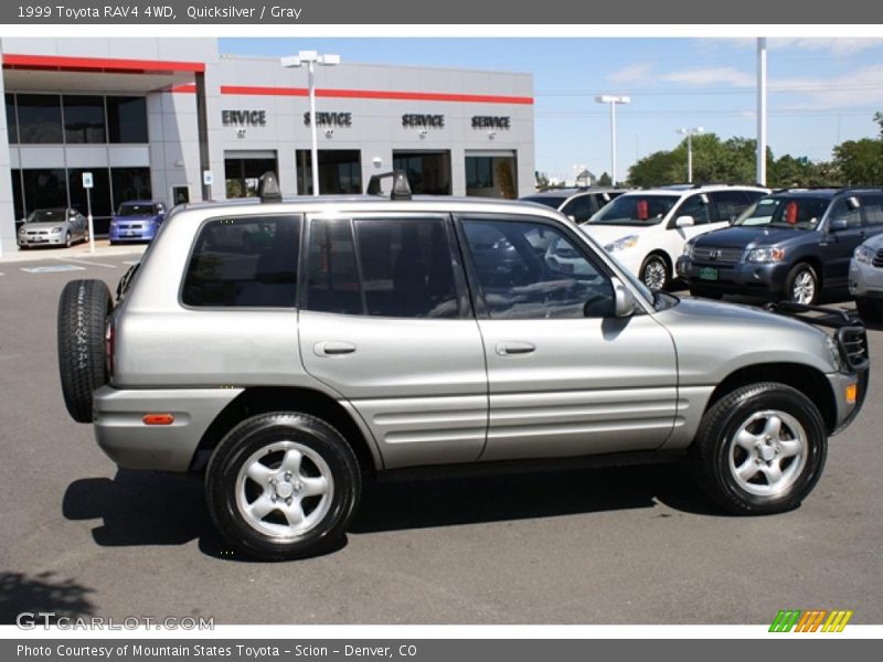 Quicksilver / Gray 1999 Toyota RAV4 4WD