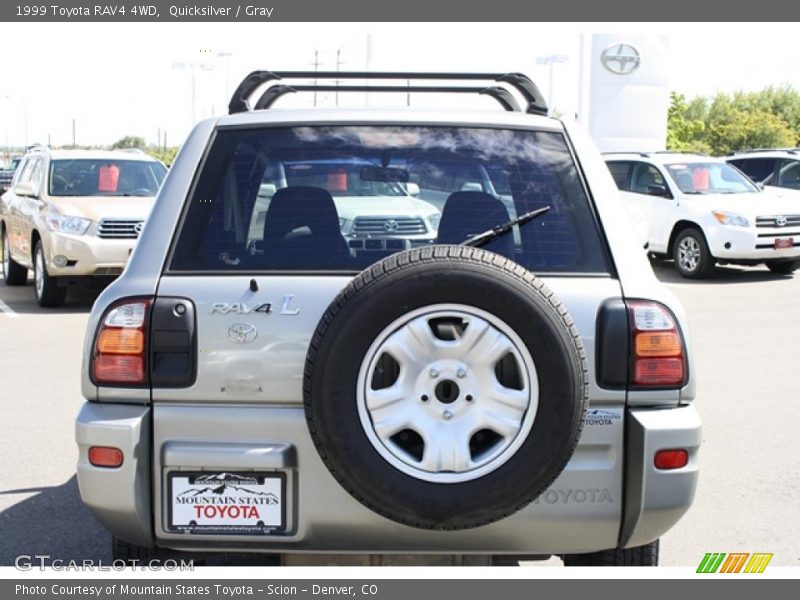 Quicksilver / Gray 1999 Toyota RAV4 4WD