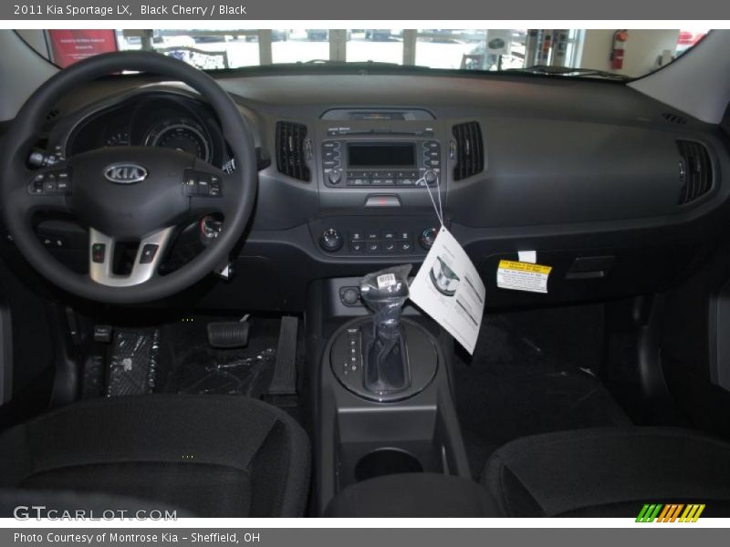 Black Cherry / Black 2011 Kia Sportage LX