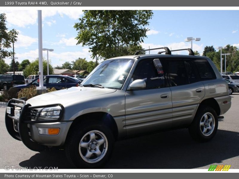 Quicksilver / Gray 1999 Toyota RAV4 4WD