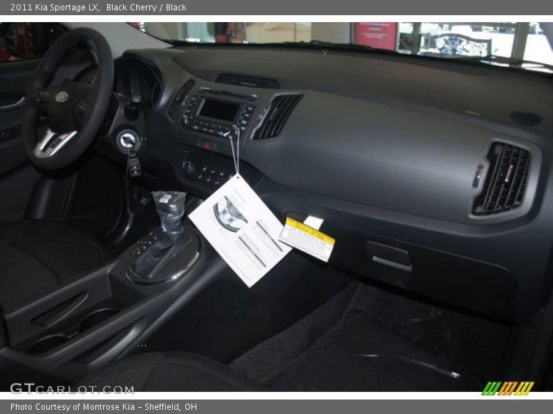 Black Cherry / Black 2011 Kia Sportage LX