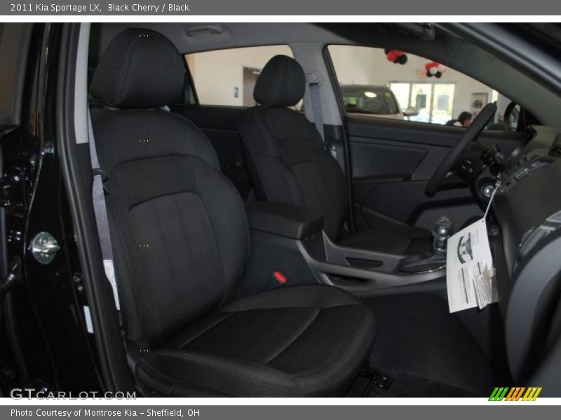 Black Cherry / Black 2011 Kia Sportage LX