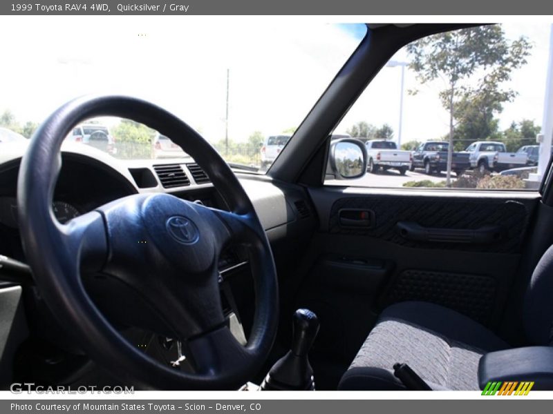 Quicksilver / Gray 1999 Toyota RAV4 4WD