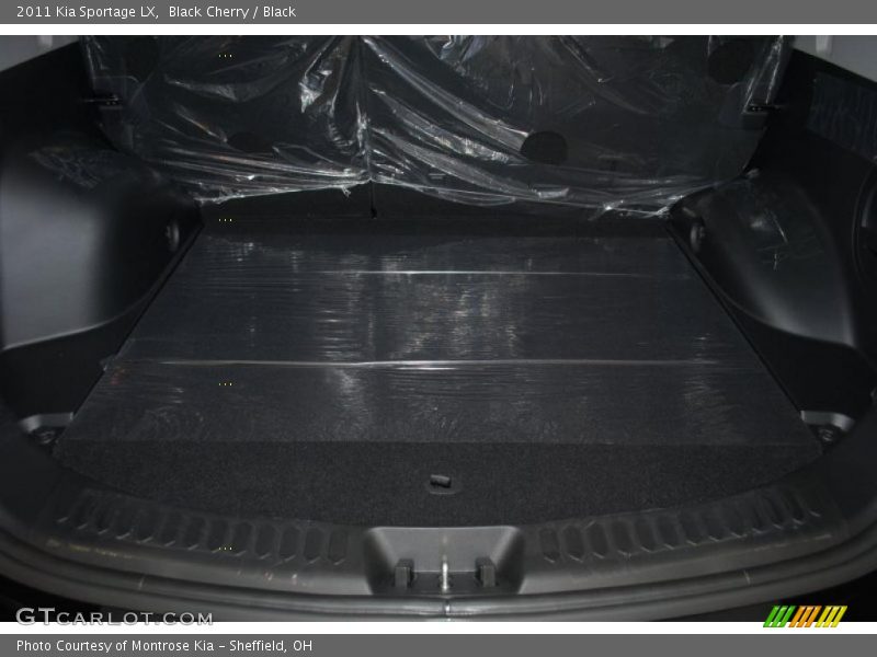 Black Cherry / Black 2011 Kia Sportage LX