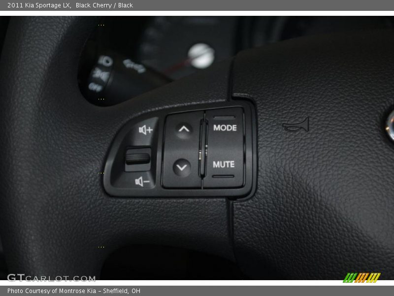 Black Cherry / Black 2011 Kia Sportage LX