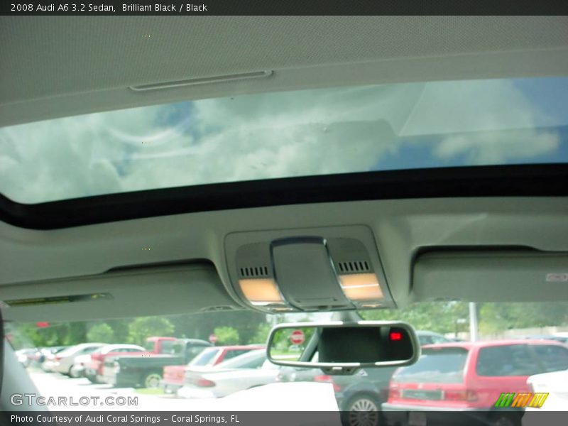 Brilliant Black / Black 2008 Audi A6 3.2 Sedan